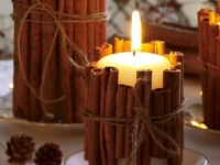 Wohnidee Cinnamon Candles